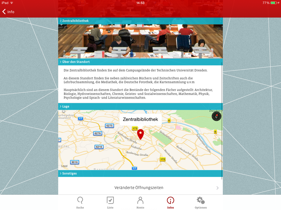 Screenshot App Info-Tab