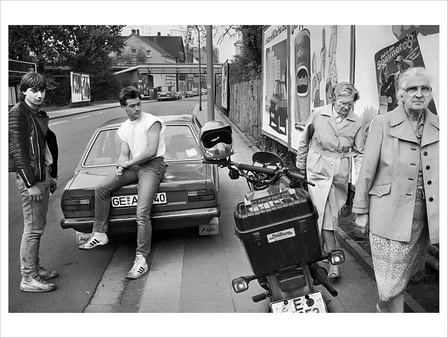Rudi Meisel: Auf der Reihe, Katernberg, Essen, BRD, 1984, © Deutsche Fotothek/Rudi Meisel