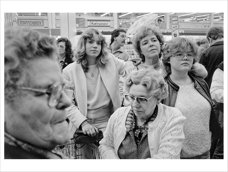 Rudi Meisel: Billigmarkt, Wattenscheid-West, Bochum, BRD, 1985, © Deutsche Fotothek/Rudi Meisel